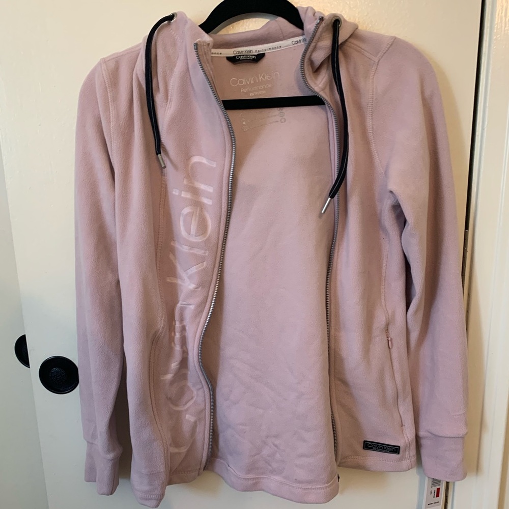 calvin klein pink fitness jacket! WITH TAGS